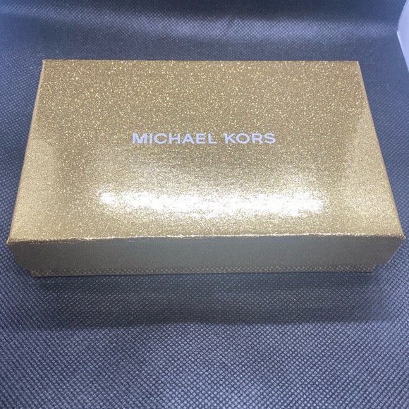 🖤MICHAEL KORS🖤Black Noir Jet Set Small Zip Around Card Case In Gift Box/NWT - Picture 5 of 9